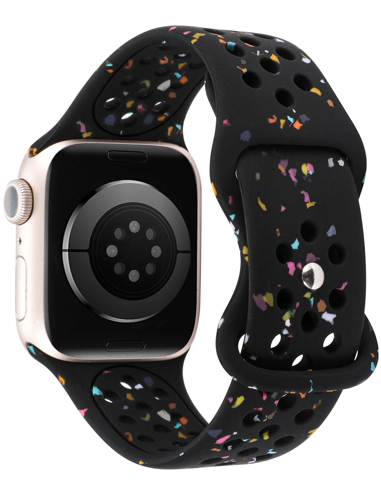 楽天市場】アップルウォッチ バンド セラミック 3列 ベルト